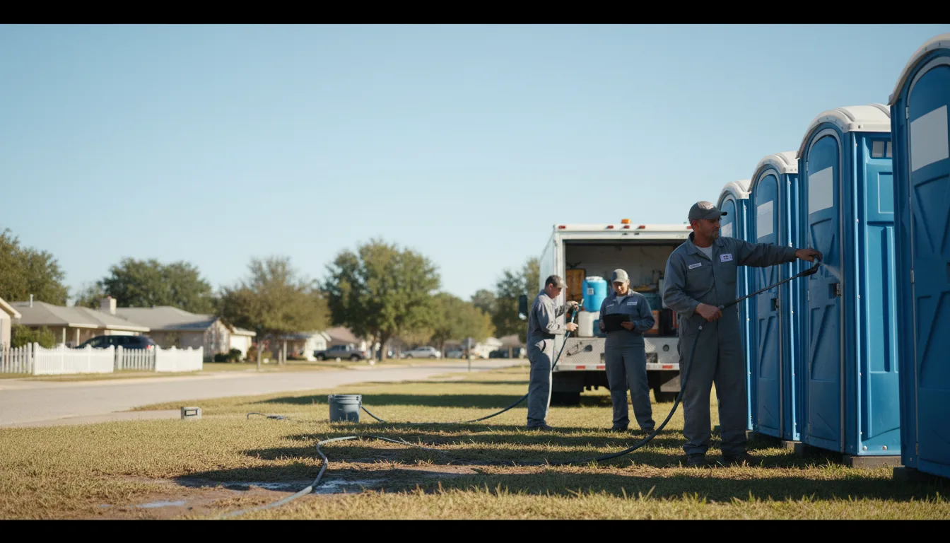 Long-Term Portable Toilet Rental in Coolidge, KS near me